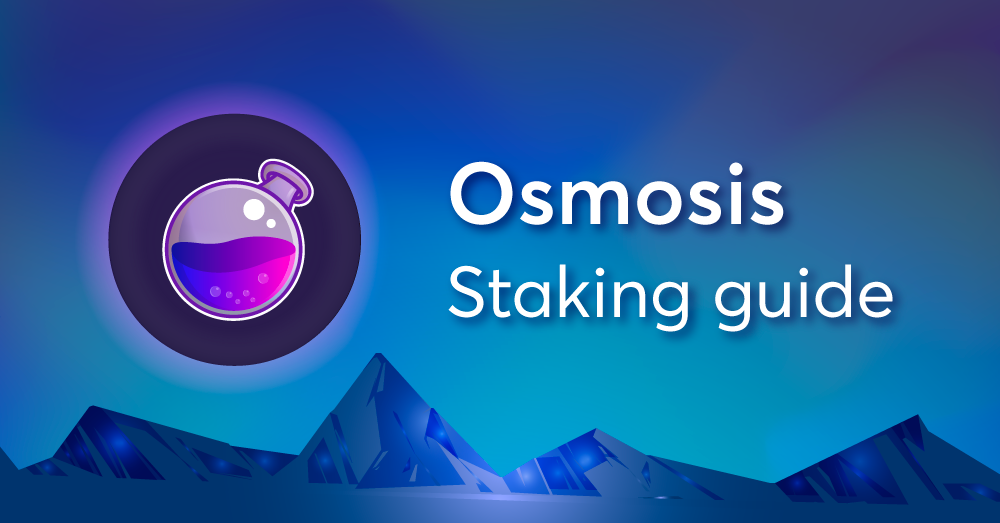 How to Stake $OSMO on Osmosis