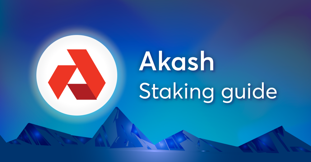 How to stake $AKT on Akash