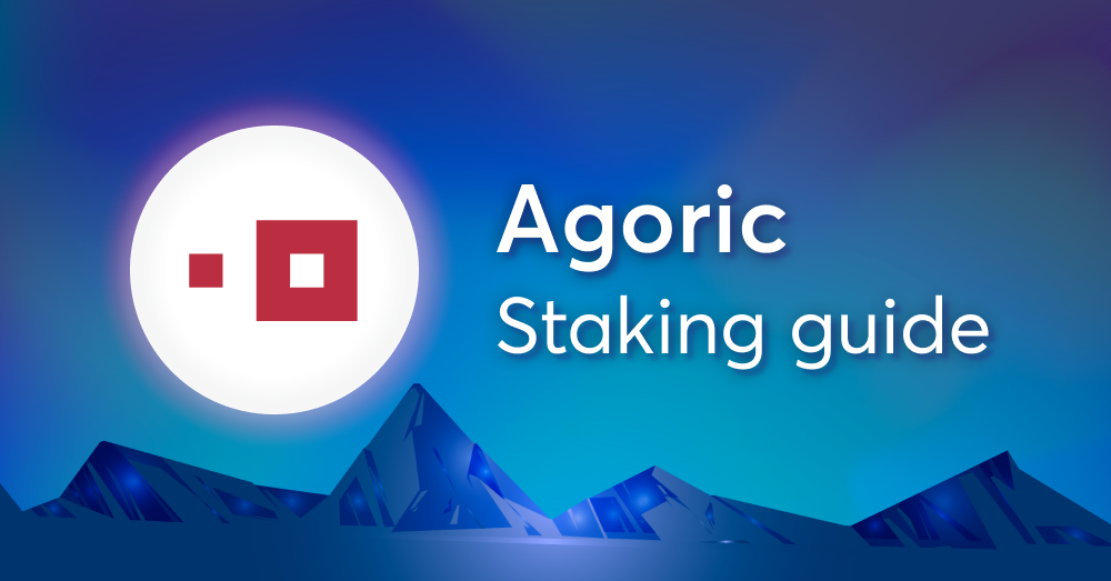 How to stake $BLD on Agoric