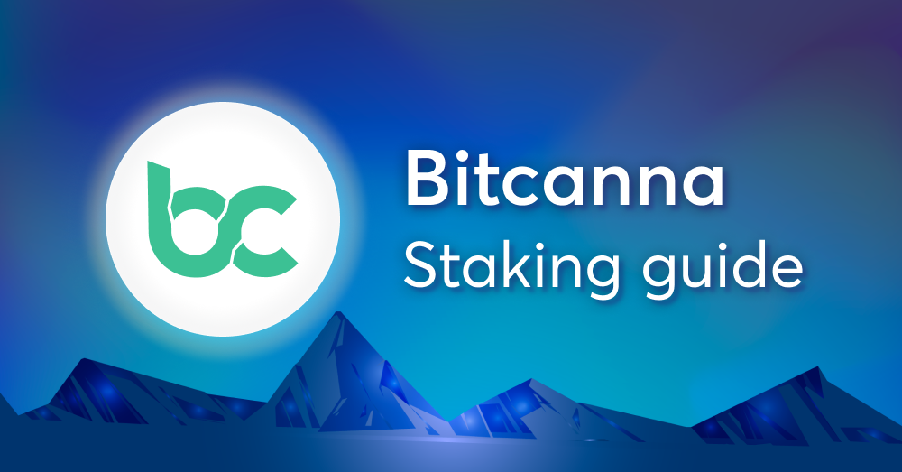 How to stake $BCNA on BitCanna