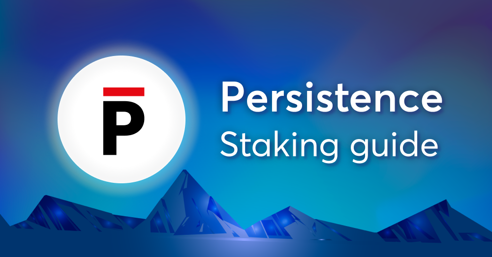 How to stake $XPRT on Persistence