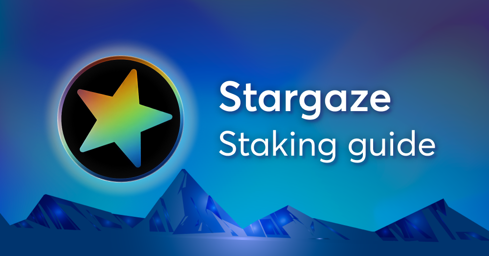 How to stake $STARS on Stargaze